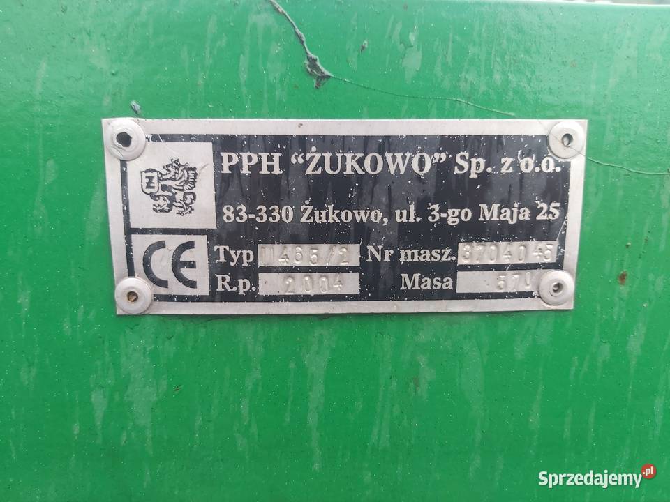 Głębosz Pom Żukowo U4652 Pozostałe