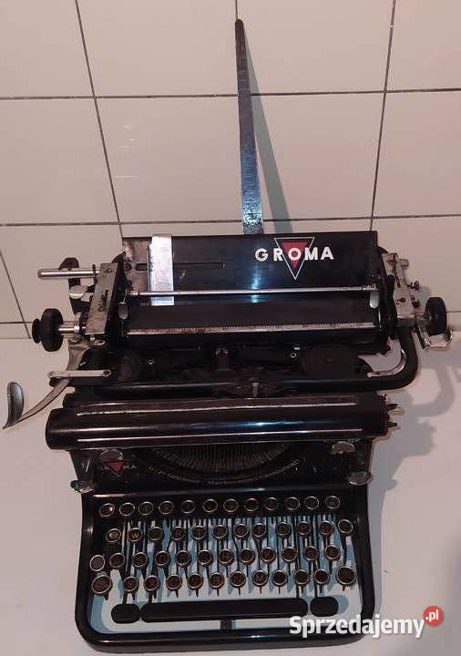 Maszyna do pisania Groma 1930 Gdańsk