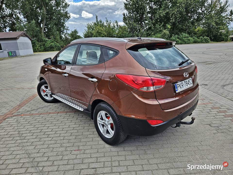 Hyundai Ix35 benzyna klima skory serwisowany 1 aluminiowe felgi wielkopolskie
