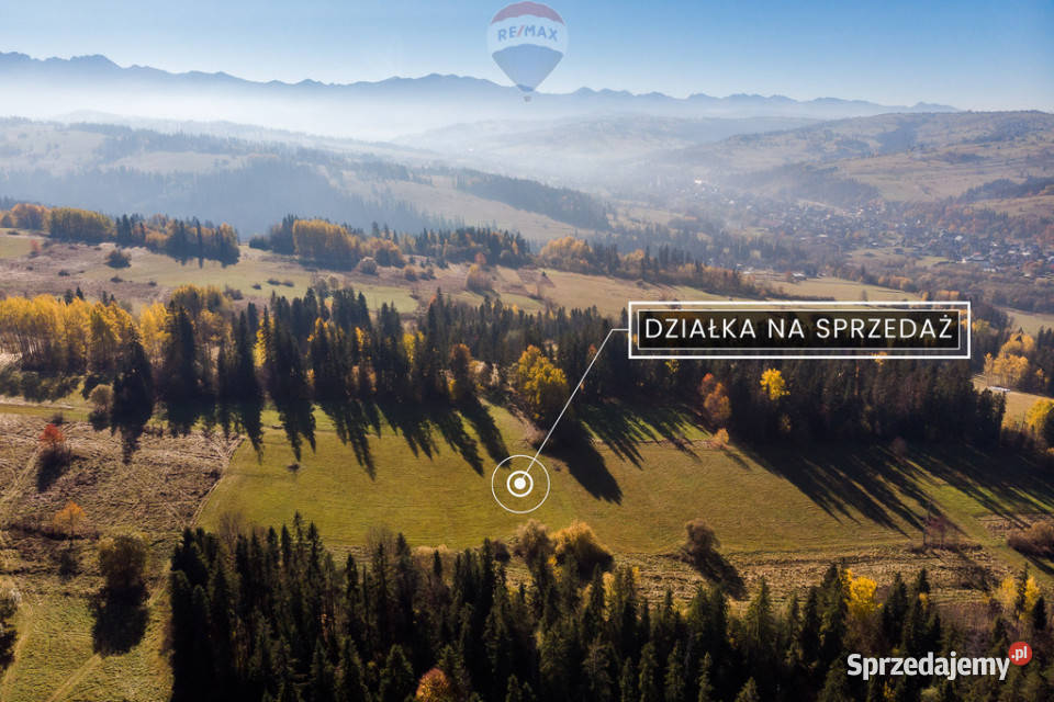 Działka w Białym Dunajcu Gile Biały Dunajec