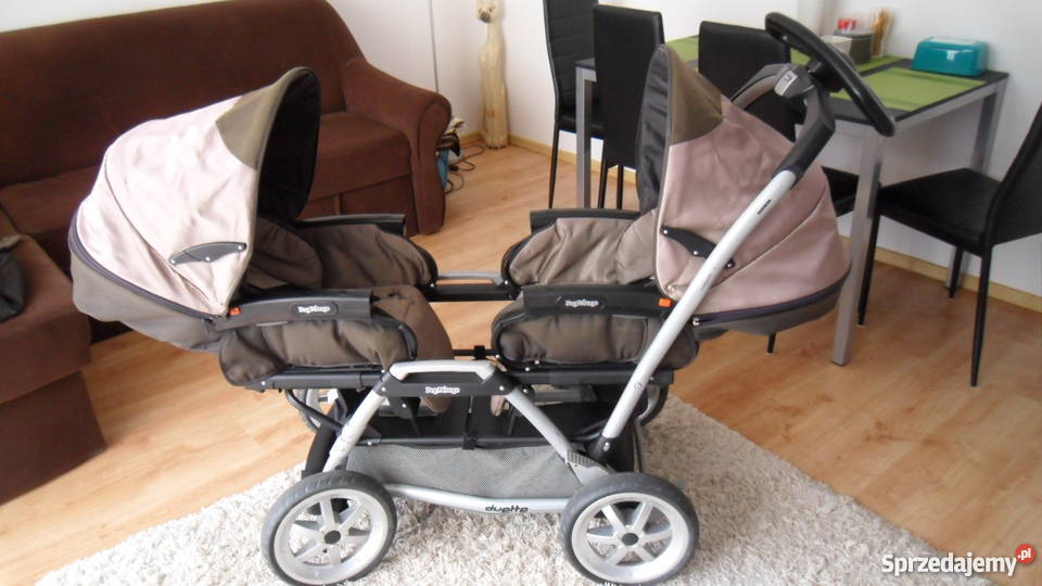 Wózek bliźniaczy 2w1 PEG PEREGO DUETTE SW Nisko