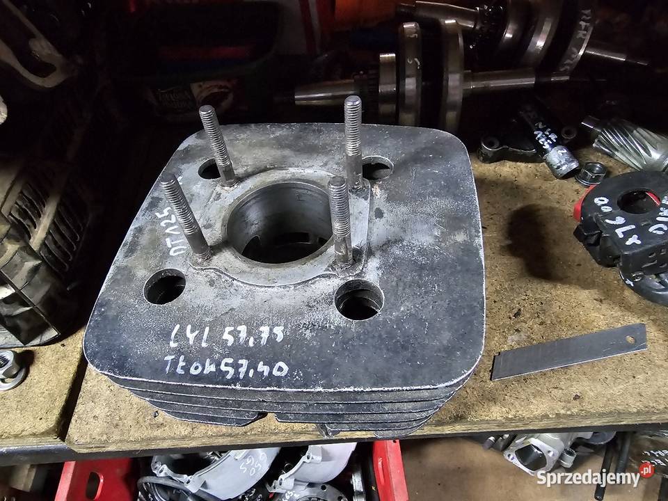 Yamaha DT 125 mx cylinder tłok tuleja DT125 Jelenia Góra sprzedam