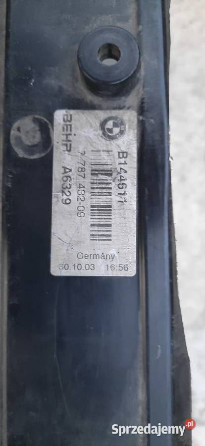 BMW 5 serie E60 530d wlot powietrza Siechnice sprzedam