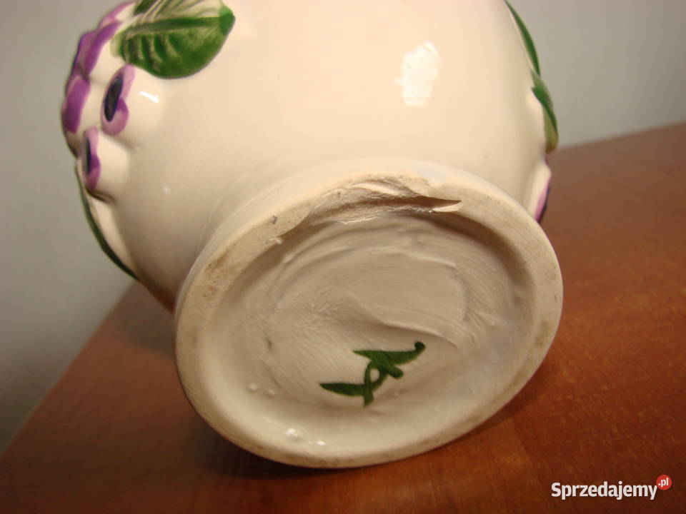 Rosa Ljung świecznik Porcelana i szkło Pruszcz Gdański