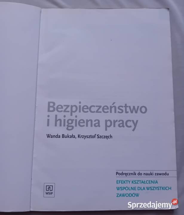 W Bakuła K Szczęch Bezpieczeństwo i higiena Koźminek
