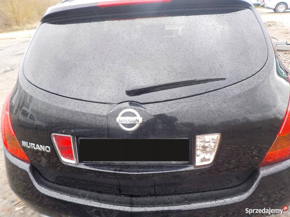 KLAPA BAGAŻNIKA SZYBA TYŁ NISSAN MURANO Z50 Nowy Tomyśl