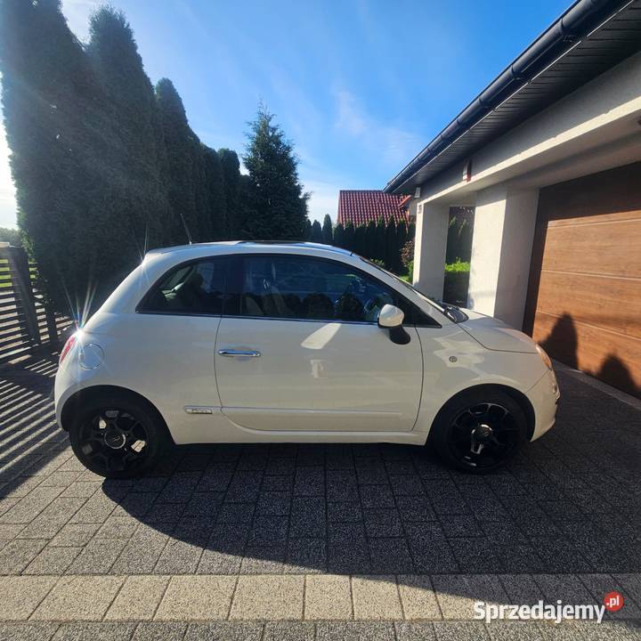 Fiat 500 12b panorama klimatyzacja alufelgi ogranicznik prędkości sprzedam