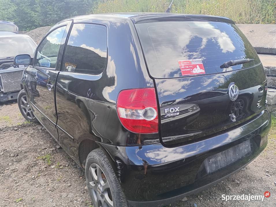 Vw Fox 12 6V klapa tylna części transport FV Wałbrzych