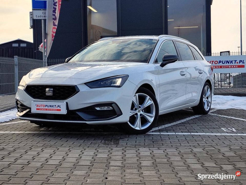 SEAT Leon 2021r FV23 Automat Ambiente 1968cm3 Poznań