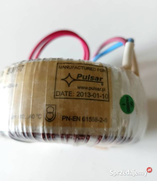 Transformator Toroidalny 5017 50VA typ MH052 Pozostałe Elektryka