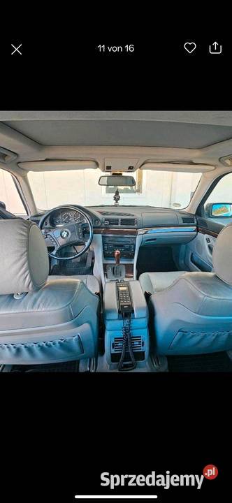 Bmw E38 V8 facelift 735i 266000km Seria 7 Sieradz sprzedam