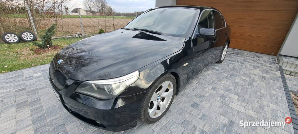 BMW E60 2005r 22 Benzyna 200 dużym serwisie Niemianowice