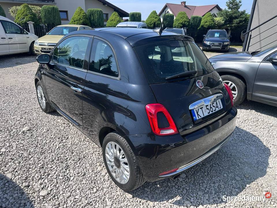 Fiat 500 Automat 2016 Benzyna elektrochrom. lusterko wst. Fiat Ładna