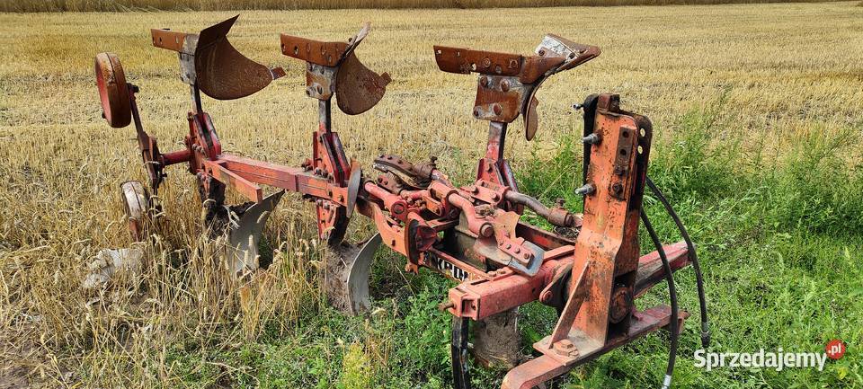 Pług obrotowy Krone Halla 3x30 Jeziora Wielkie