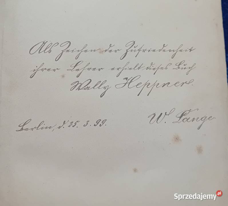 Richard Schillmann Bilderaus der Geschichte der Antykwariat Koźminek