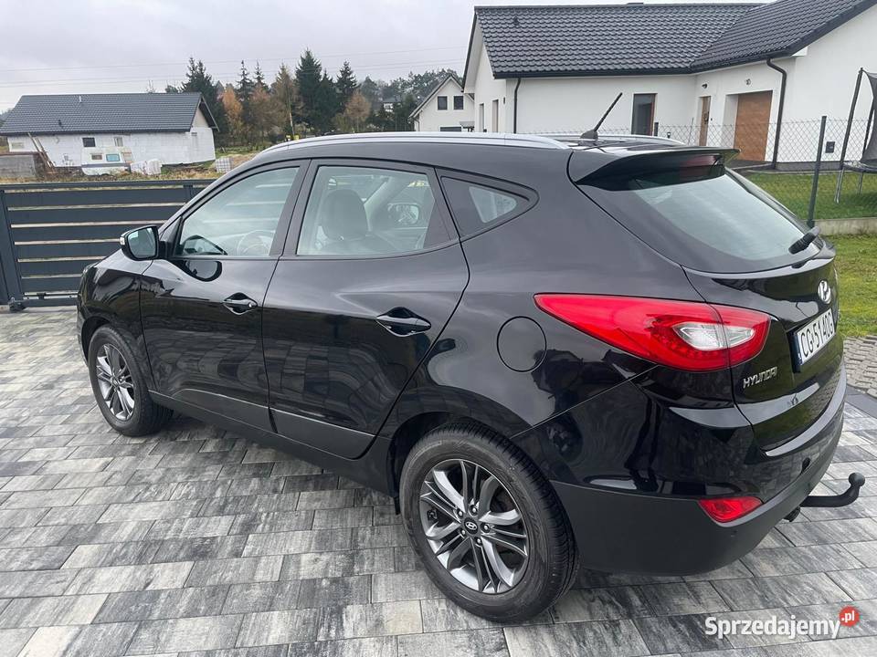 Hyundai IX35 Lift Ledy Serwisowany Bezwypadkowy elektryczne lusterka Grudziądz sprzedam