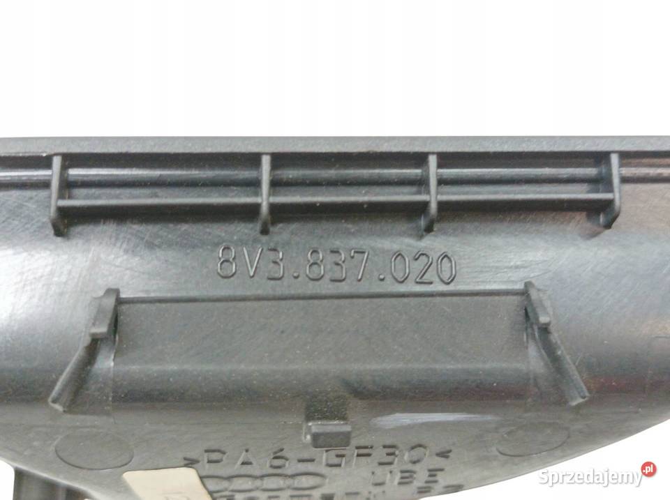KLAMKA WEWNĘTRZNA PRAWA 8V3837020 Audi A3 III Klamki wewnętrzne