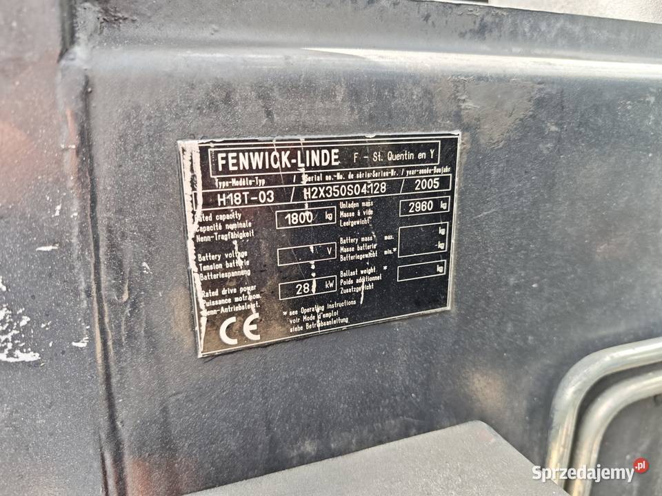 Wózek widłowy Linde H18 LPG wolny skok masztu świętokrzyskie Suchedniów