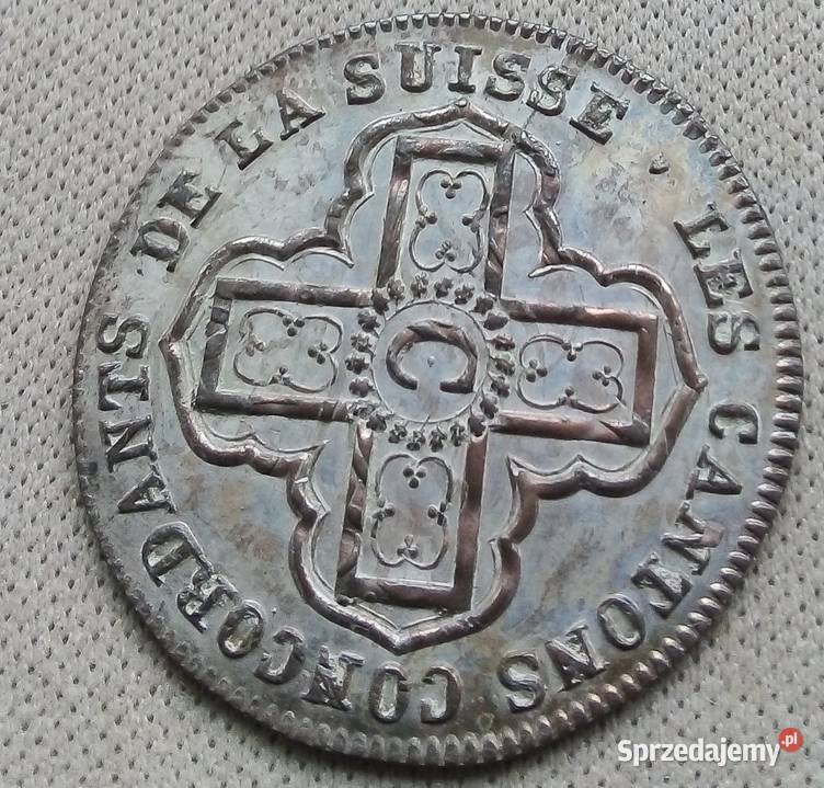 SZWAJCARIA 1 BATZ 1828 r SREBRO mazowieckie Legionowo sprzedam