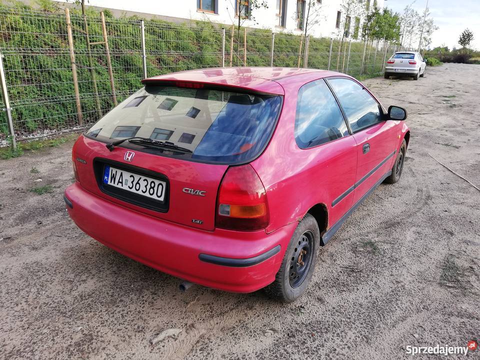 Honda Civic VI 6 gen 14 LPG Gaz Sekwencja KLIMA mazowieckie Warszawa sprzedam