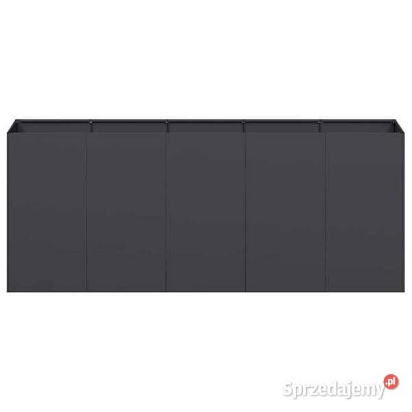 vidaXL Donica czarna 200x40x80 SKU860724 mazowieckie Warszawa