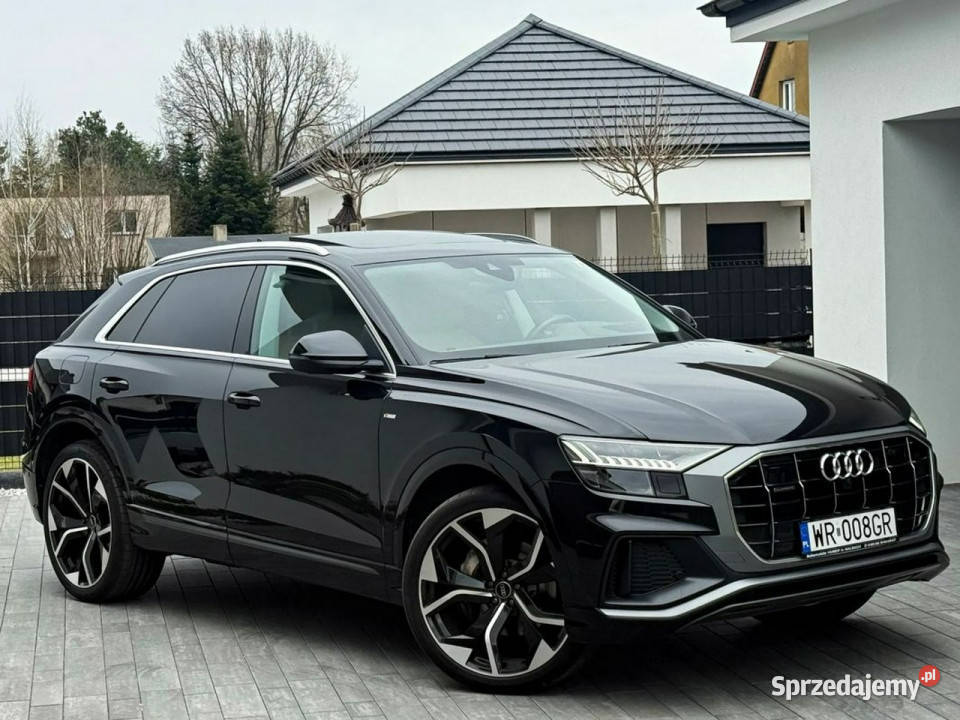 Audi Q8 50 TDi Oś Skrętna Masaże Wentyle Q8 mazowieckie Radom sprzedam