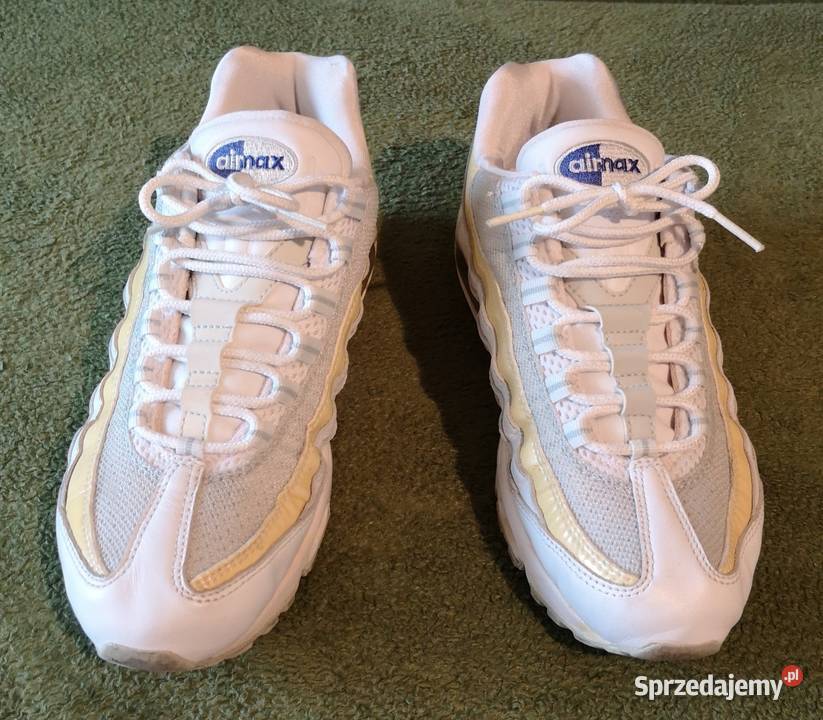 Oryginalne sneakersy Nike Air 95 rozmiar 41 biały