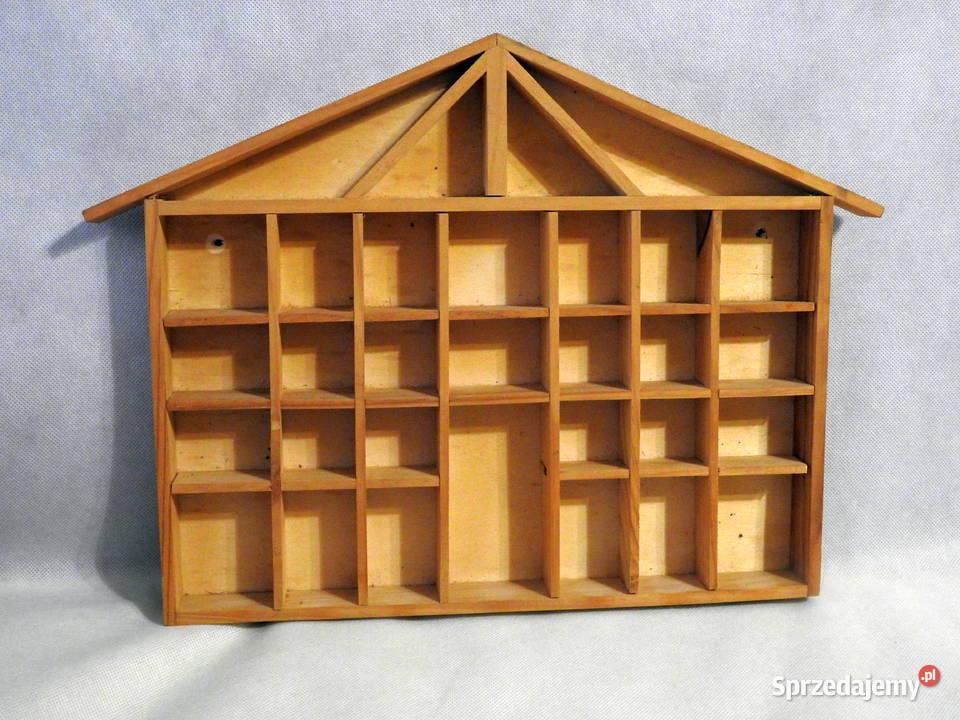 Gablotka półka na miniaturki i drobiazgidomek Inowrocław
