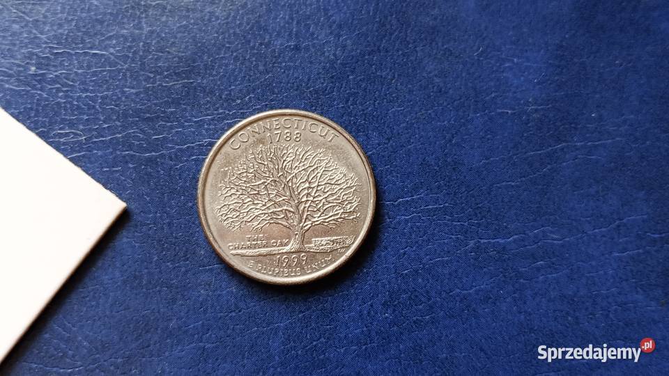 Stare monety 25 cent 1999 P USA