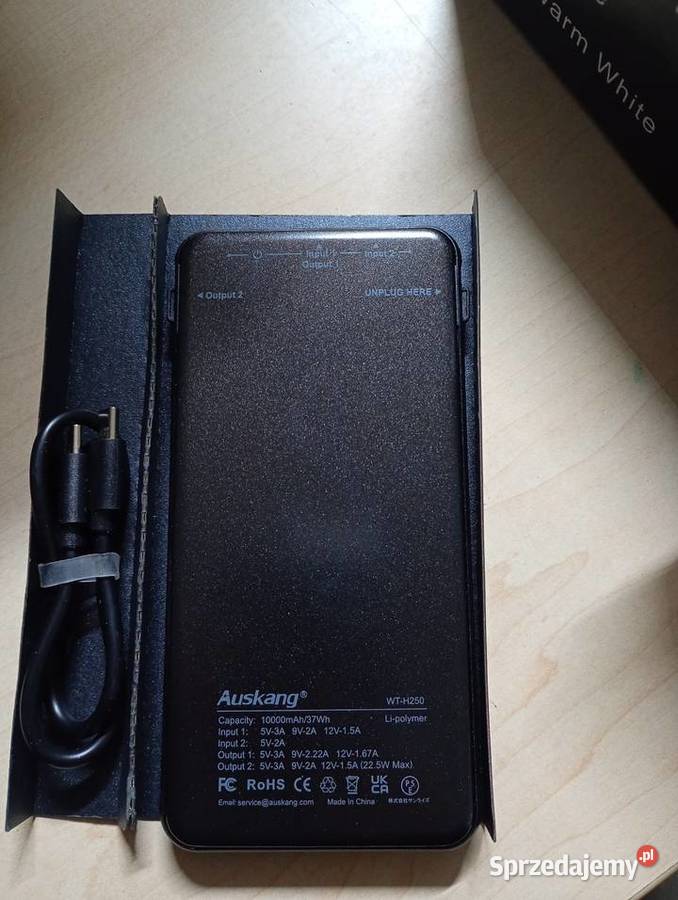 Powerbank Auskang WTH250 10000 mAh mazowieckie