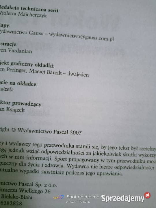 Wokół Tatr książki Warszawa księgarnia Praga przyroda, krajobrazy