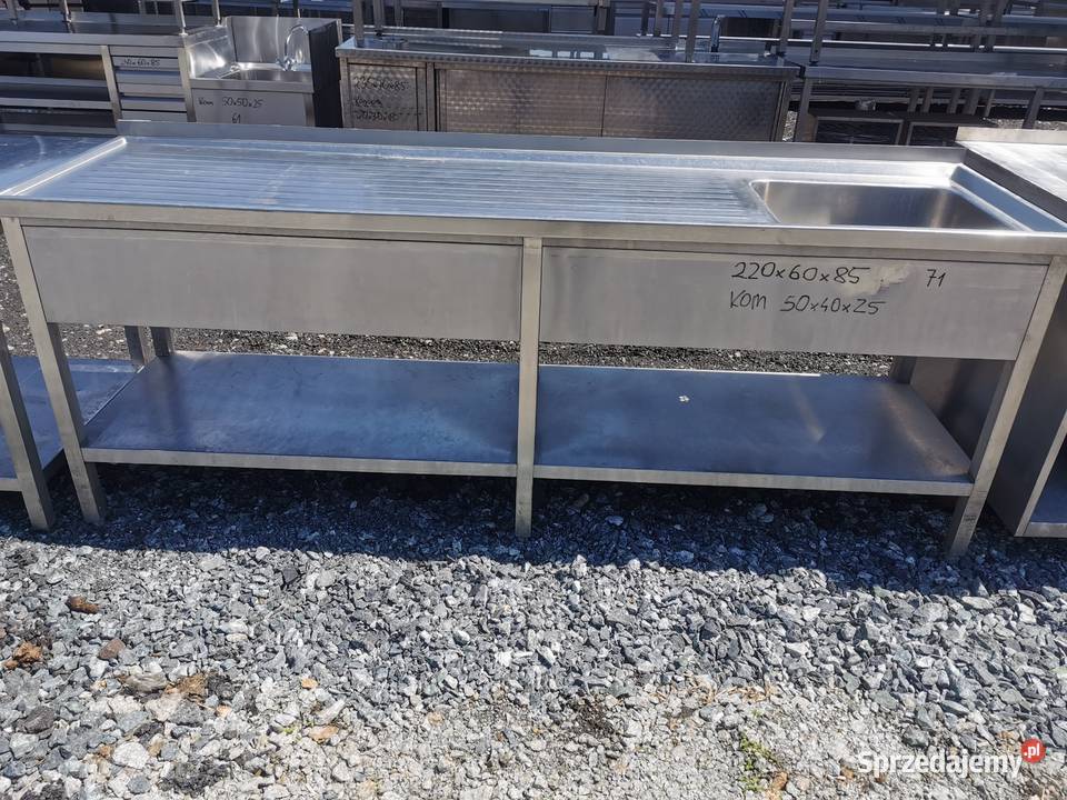 Zlew 220x60x85 kom 50x40x25 71 Krotoszyn