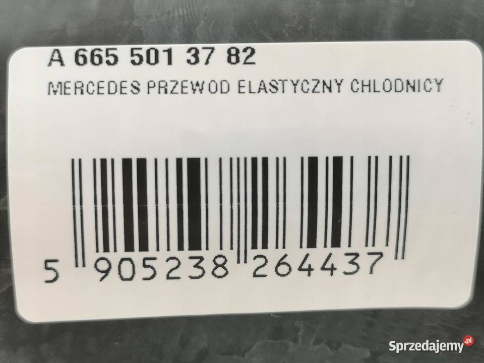 PRZEWÓD ELASTYCZNY CHŁODNICY MERCEDES ML 320350