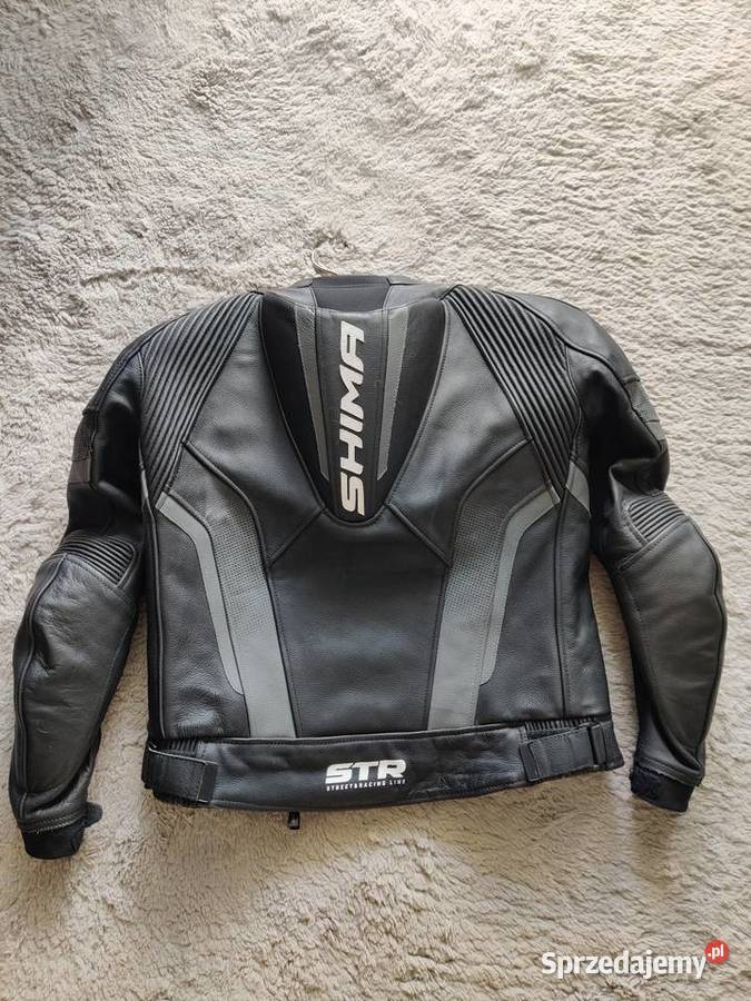 Sprzedam kurtkę motocyklową skórzaną Shima STR w Kurtki