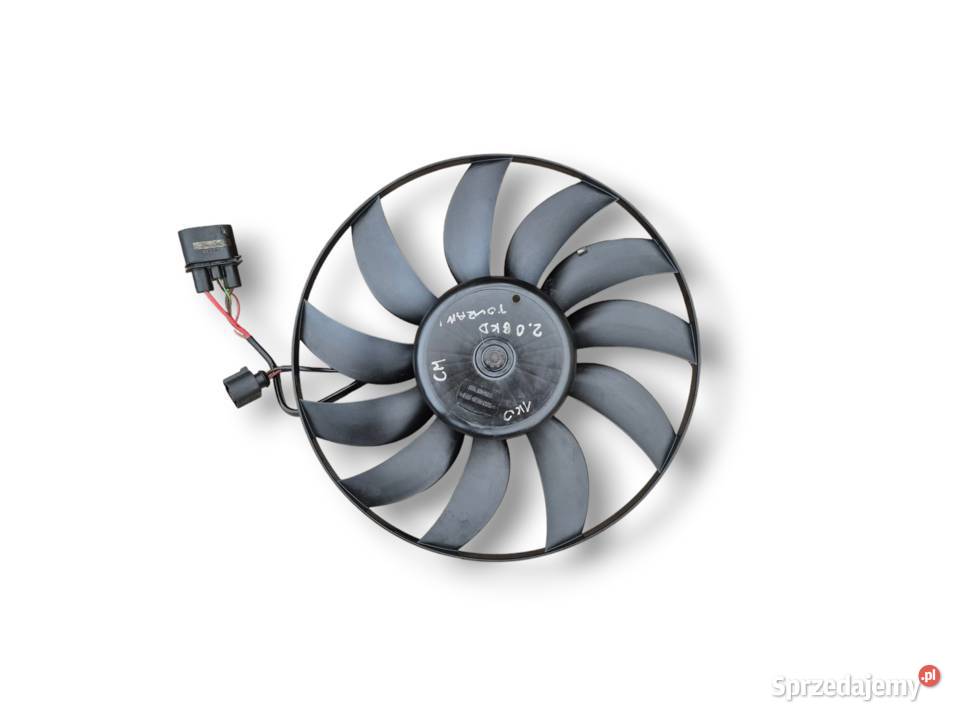 WENTYLATOR CHŁODNICY DUŻY SEAT AUDI SKODA VW osobowe Działoszyce sprzedam