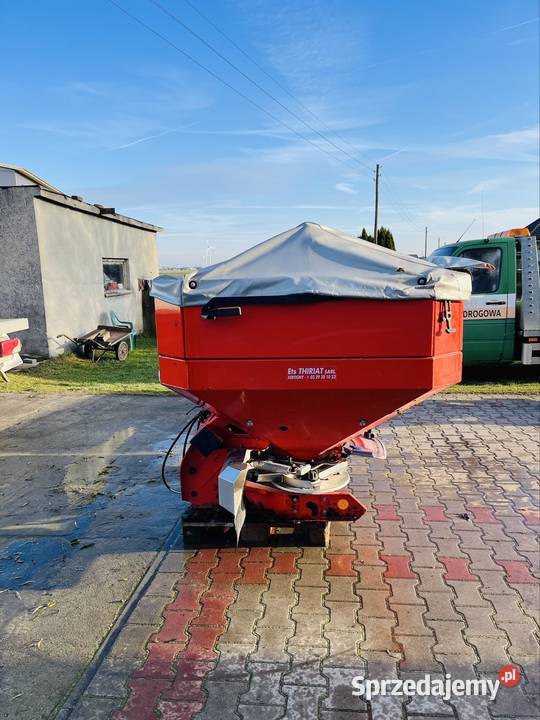 Rozsiewacz Kuhn Axis 201 Rauch Axis plandeka wielkopolskie Chwałkowo