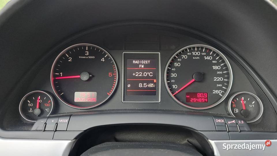 Audi A4 B7 Avant 30 TDI 280 QUATTRO 3000cm3 Motoryzacja Dębno