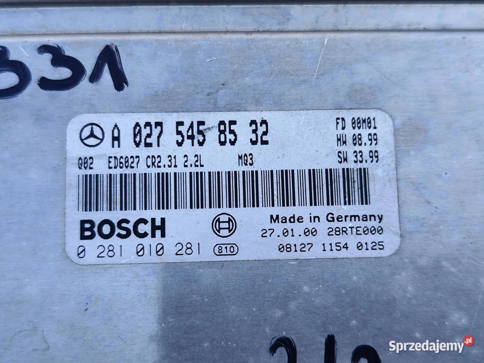 Mercedes Sprinter W901 W902 W903 W904 22CDI Przemęt