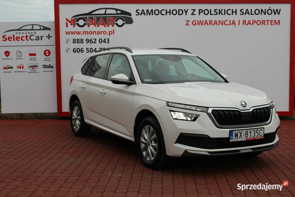 koda Kamiq AMBITION TSI 115 Salon Polska relingi dachowe Włocławek