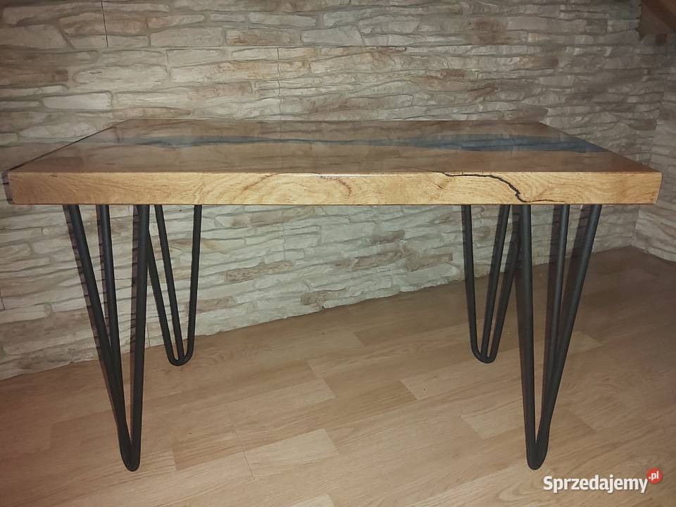 Stolik kawowy z żywicy epoksydowej Podsarnie