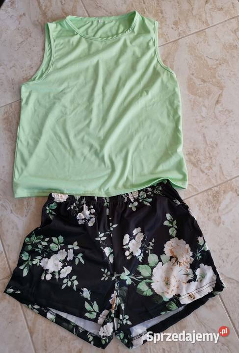 Piżama damska letnia nowa M Rozmiar 38(M) Moda i Styl Lędziny sprzedam
