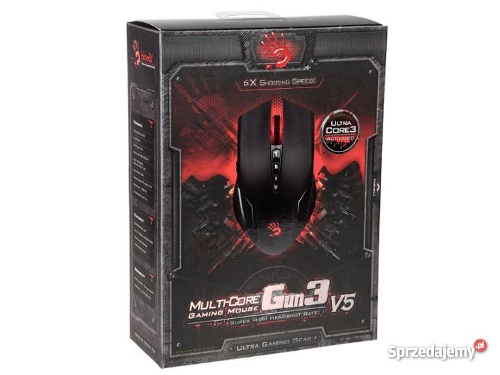 Myszka A4TECH Bloody V5 Ultra Core 3 ODBLOKOWANA Ergonomiczny kształt łódzkie Łask