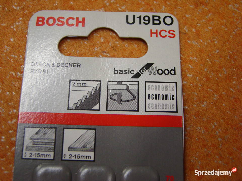 Brzeszczot BOSCH typ U 19 BO 3 Ref 2 608 630 567 Bielsko-Biała