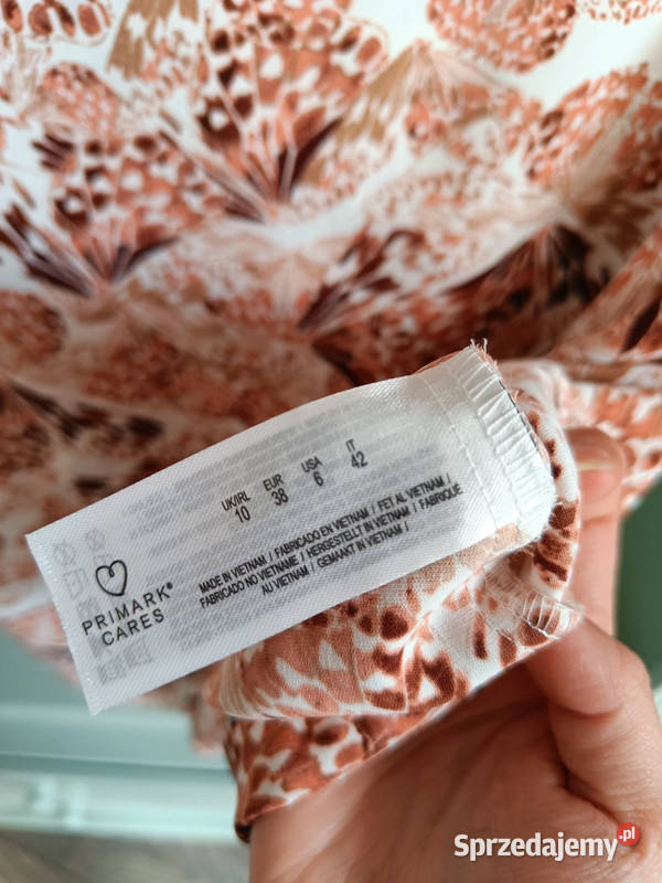 Koszulka w motylki Primark r M