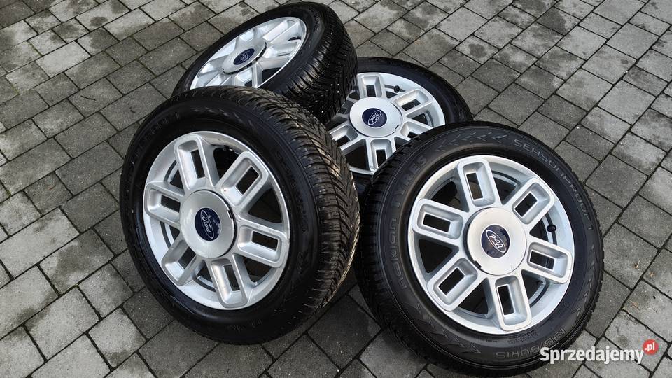 Alufelgi Ford 15 4x108 Opony Całoroczne Nokian Mikołów sprzedam