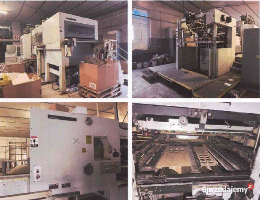 Syndyk sprzeda sprzęt do produkcji opakowań Kraków sprzedam