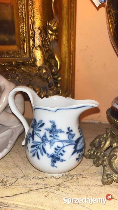 Dzbanek Meissen Miśnia Wzór cebulowy Pinia pomorskie Gdańsk