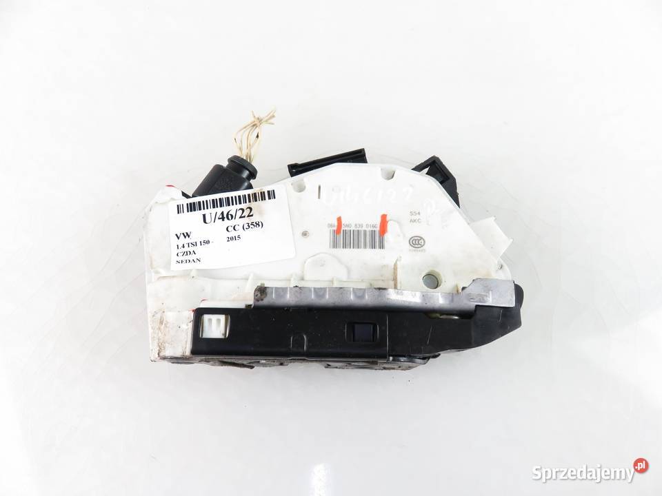 ZAMEK PRAWY TYLNY VW CC 5N0839016G sprzedam