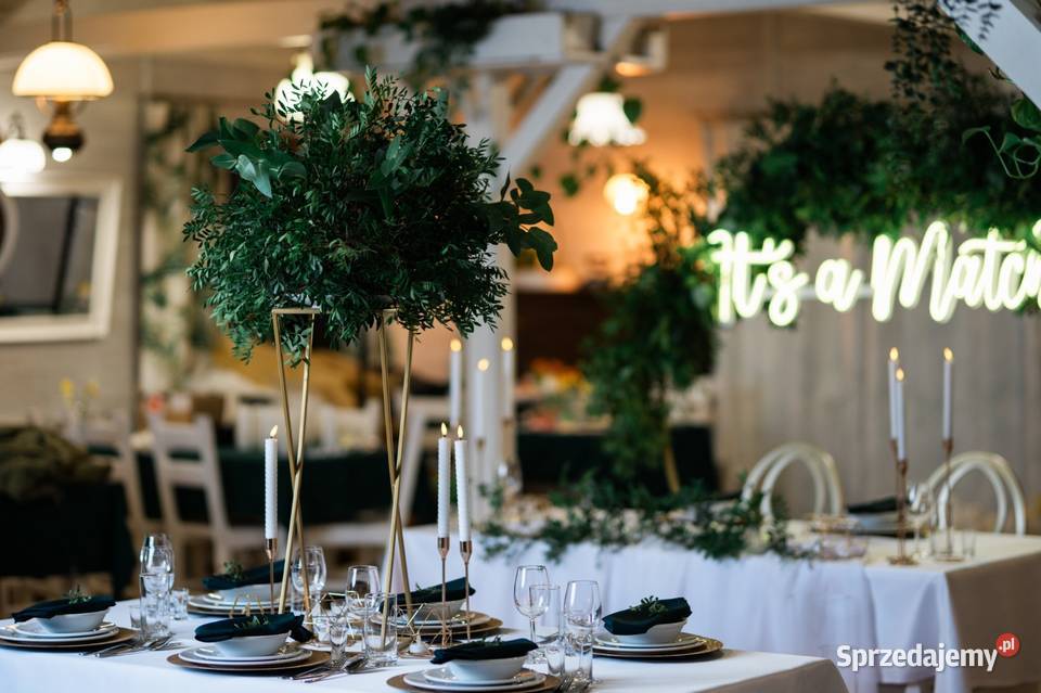 Neon ledon its a match Tinder na ślub wesele Gorzów Wielkopolski