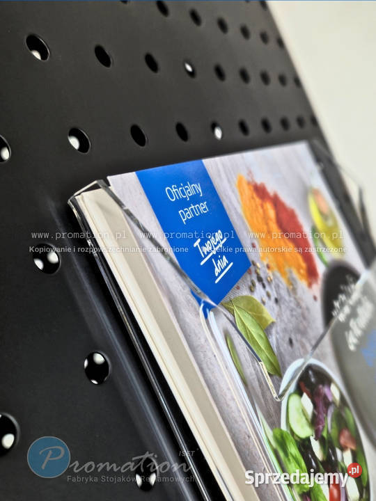 Obrotowy stojak Premium 32 kieszenie A6 czarna małopolskie